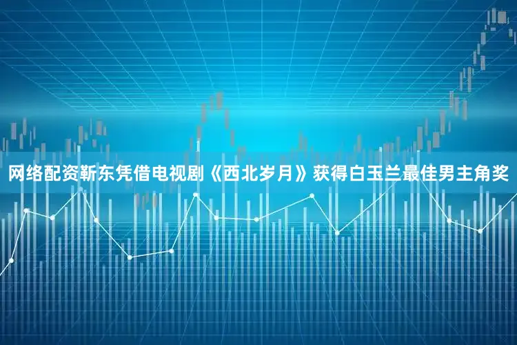 网络配资靳东凭借电视剧《西北岁月》获得白玉兰最佳男主角奖
