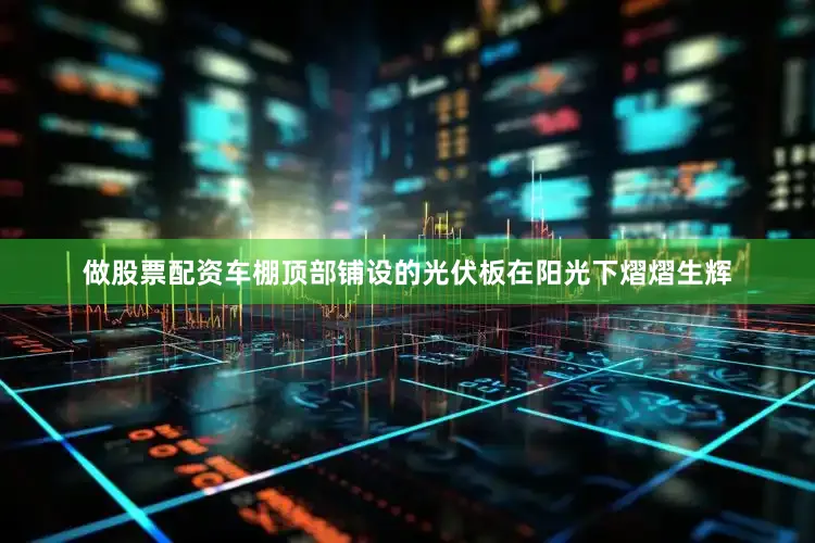 做股票配资车棚顶部铺设的光伏板在阳光下熠熠生辉