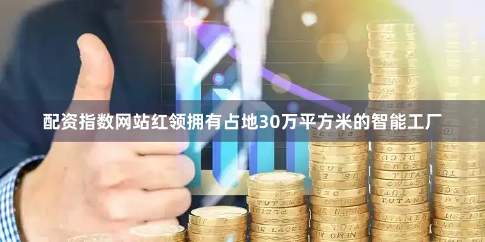 配资指数网站红领拥有占地30万平方米的智能工厂
